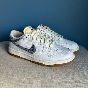 Nike Dunk Low New Americana Washed Denim Sneakers